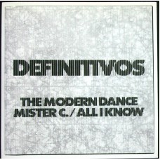 DEFINITIVOS The Modern Dance / Mister C. / All I Know (Vynilla Vinyl – VV 003) Belgium 2011 record store day 7" EP (Punk)